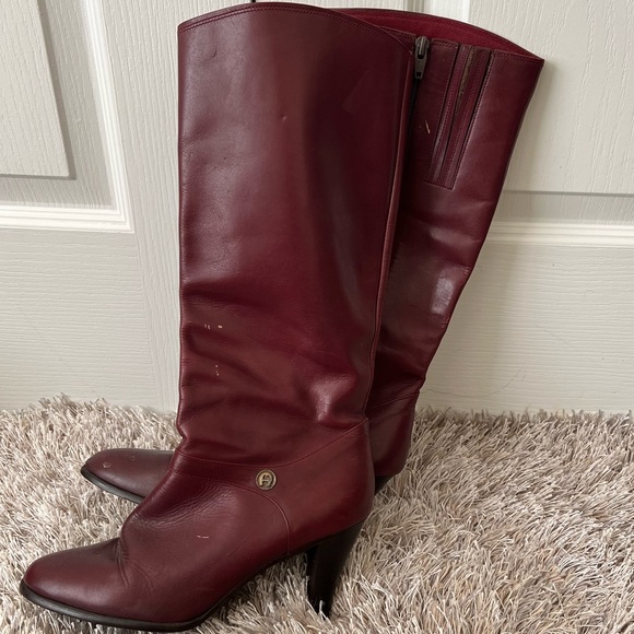 Etienne Aigner Shoes - ETIENNE AIGNER Vintage Heeled Mid Calf Boot